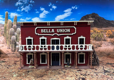 Bella Union 28mm Wild West Western Building Terrain MDF