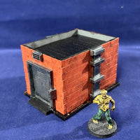 Rooftop Access Building 28mm Terrain