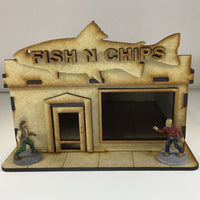 Fish N Chips Shop 28mm Building Kit