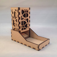 Gears Steampunk Dice Tower v1