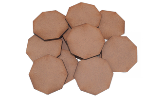 Octagon Bases MDF Wooden