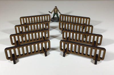 Safety Barriers / Fences 28mm Terrain Kit