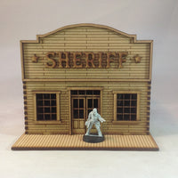 Sheriff's Office 28mm Wild West Western Building Kit