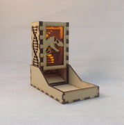 T Rex Fossil Dice Tower v1