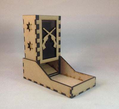 Guns Western Theme Dice Tower v1