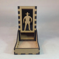 Sheriff Cowboy Dice Tower v1