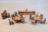 Saloon Furniture Set Wild West Western